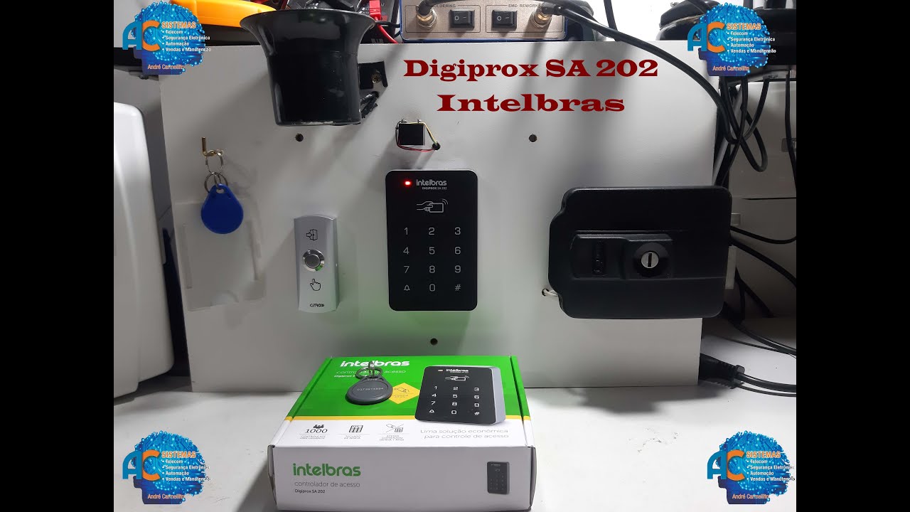 Como Instalar SA 202 Intelbras