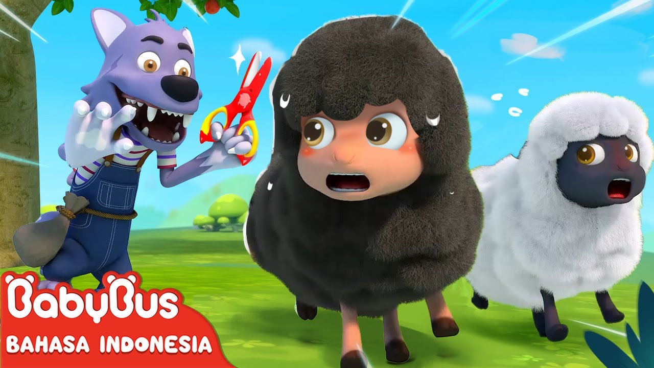 Domba Hitam, Apa Kau Punya Wol | Baa Baa Black Sheep | Lagu Anak-anak | BabyBus Bahasa Indonesia