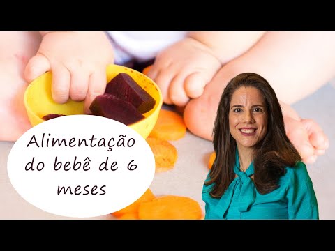 Alimentação do bebê de 6 meses