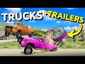 TRUCKS + TRAILERS… WHAT COULD GO WRONG? BeamNg (feat @Gtoofast )