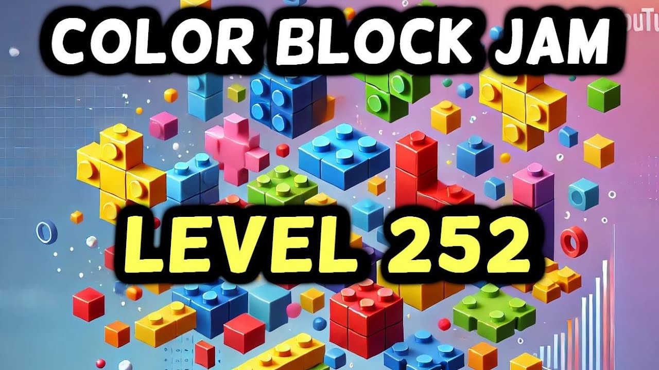 COLOR BLOCK JAM LEVEL 252 Guide How to Complete Walkthrough - YouTube
