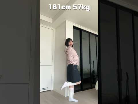 161cm 57kg Daily Look | ☀️여름에도 바람막이 필수~💕