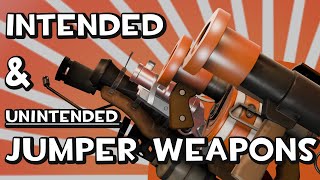 TF2's Intended and Unintended Jumper Weapons