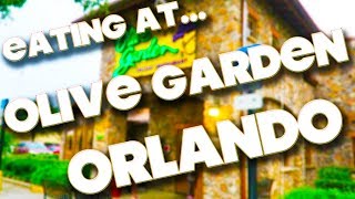 EATING AT - OLIVE GARDEN