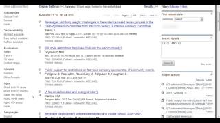 Using Limits in PubMed