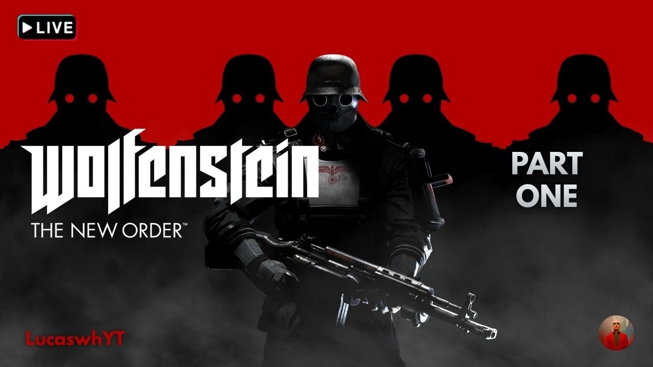 LIVE 🔴 Wolfenstein The New Order // PART ONE 