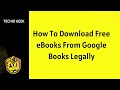 Unlock Free eBooks Legally from Google Books π