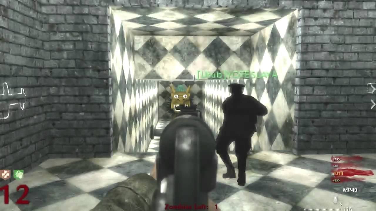 Call of Duty Zombies Custom Maps: Haus Der Untoten - Quad Live Commentary (Part 2)