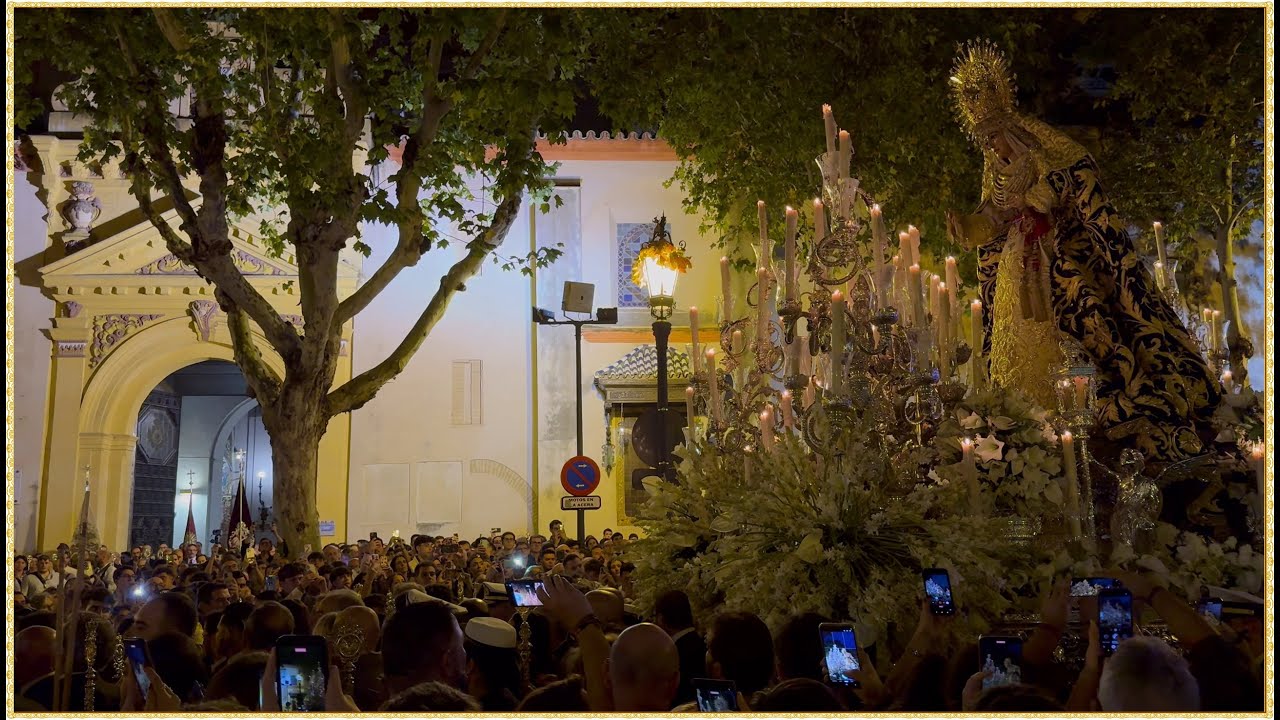 4K - ESPERANZA DE TRIANA - SALIDA TRIUNFAL  2025 SEVILLA BM LAS CIGARRERAS