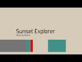 千燈ゆうひ「Sunset Explorer」をリアレンジしてみた。