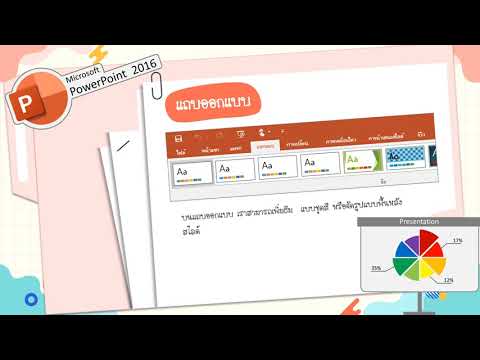 แถบเครื่องมือ powerpoint New แถบเครื่องมือต่าง ๆ ในโปรแกรม PowerPoint 2016
