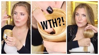 L'Oreal Professionnel Serie Expert Absolut Repair Gold Quinoa + Protein hair masque || Review + Demo