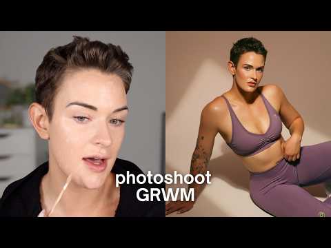 Grwm For A Photoshoot | Full Face Of Makeup + Trying New Products