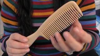 #ASMR Combing The Camera  - Relaxing & Tingly