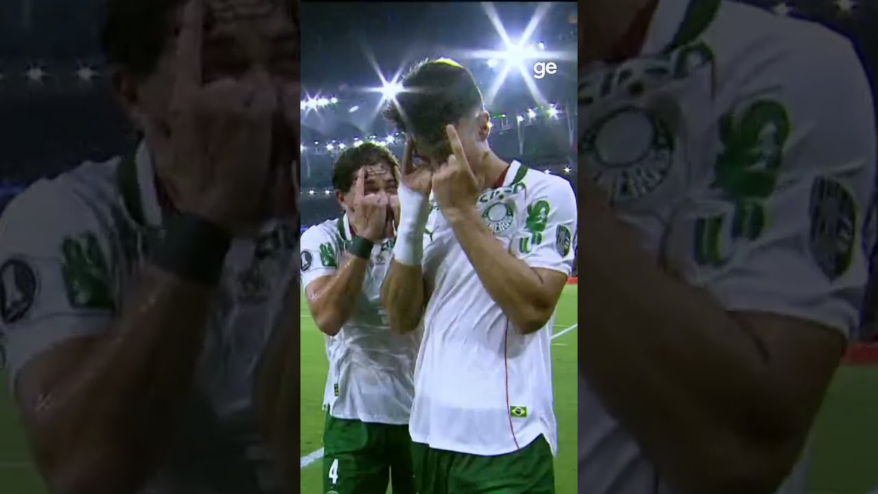 GOL DO PALMEIRAS!!! FLACOO!! | #shorts | ge.globo