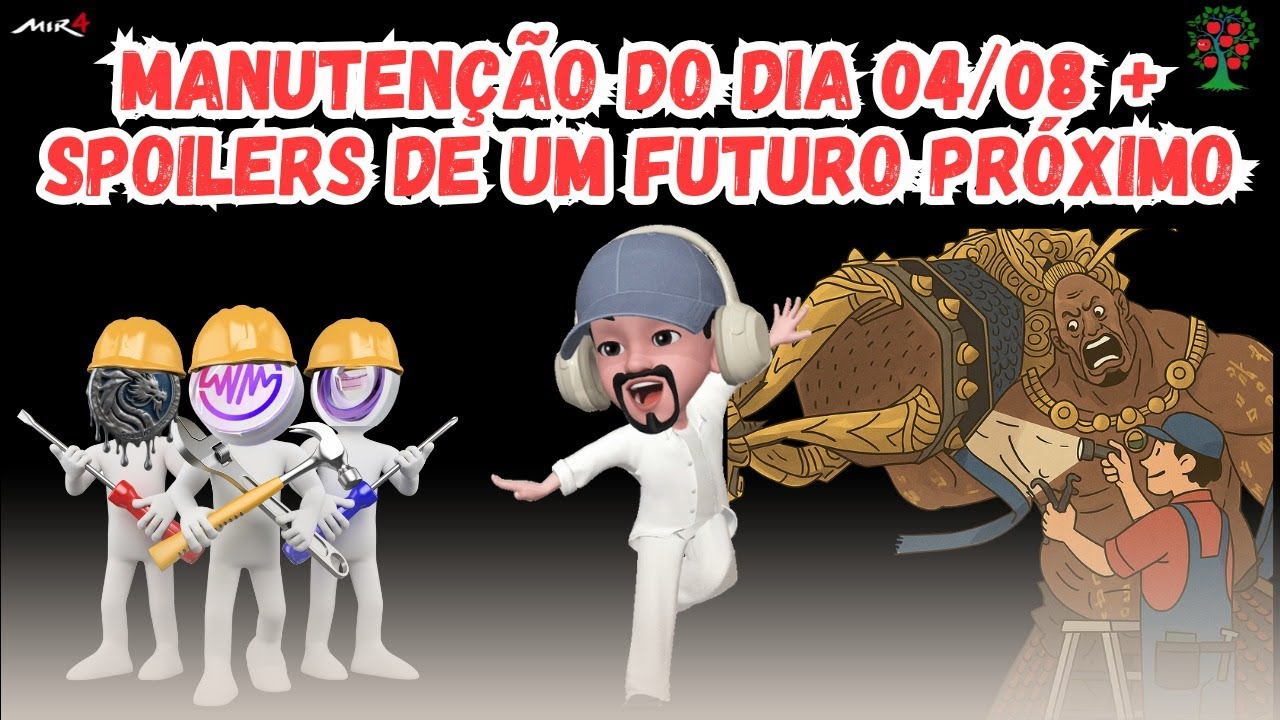 Vamos de manutenção no MIR4 com um papo aleatório ae.. 