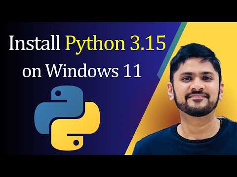 How to install Python 3.15 on Windows 11