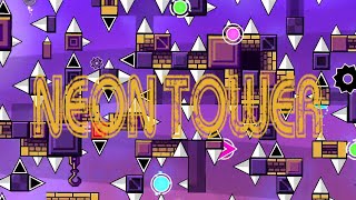 NEON TOWER (Insane Platformer Demon) by paga2000 | Geometry Dash 2.2 screenshot 5