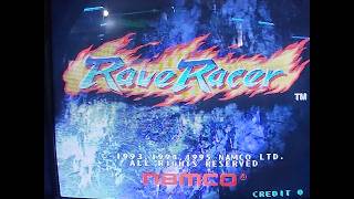 秋葉原Hey 2Fより 「レイブレーサー」の配信になります。©Rave Racer™& ©Bandai Namco Entertainment Inc.