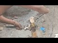 How to connect a cpvc pipe submersible water pump complete fitting