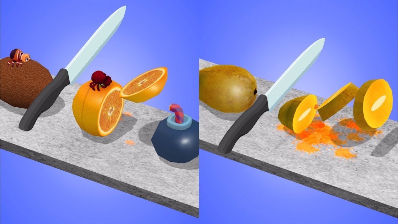 Fruit Slicer! Very Satisfying And Relaxing ASMR Slicing Game