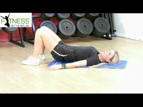 Beginners fitness/Simple Bottom toning exercise - YouTube