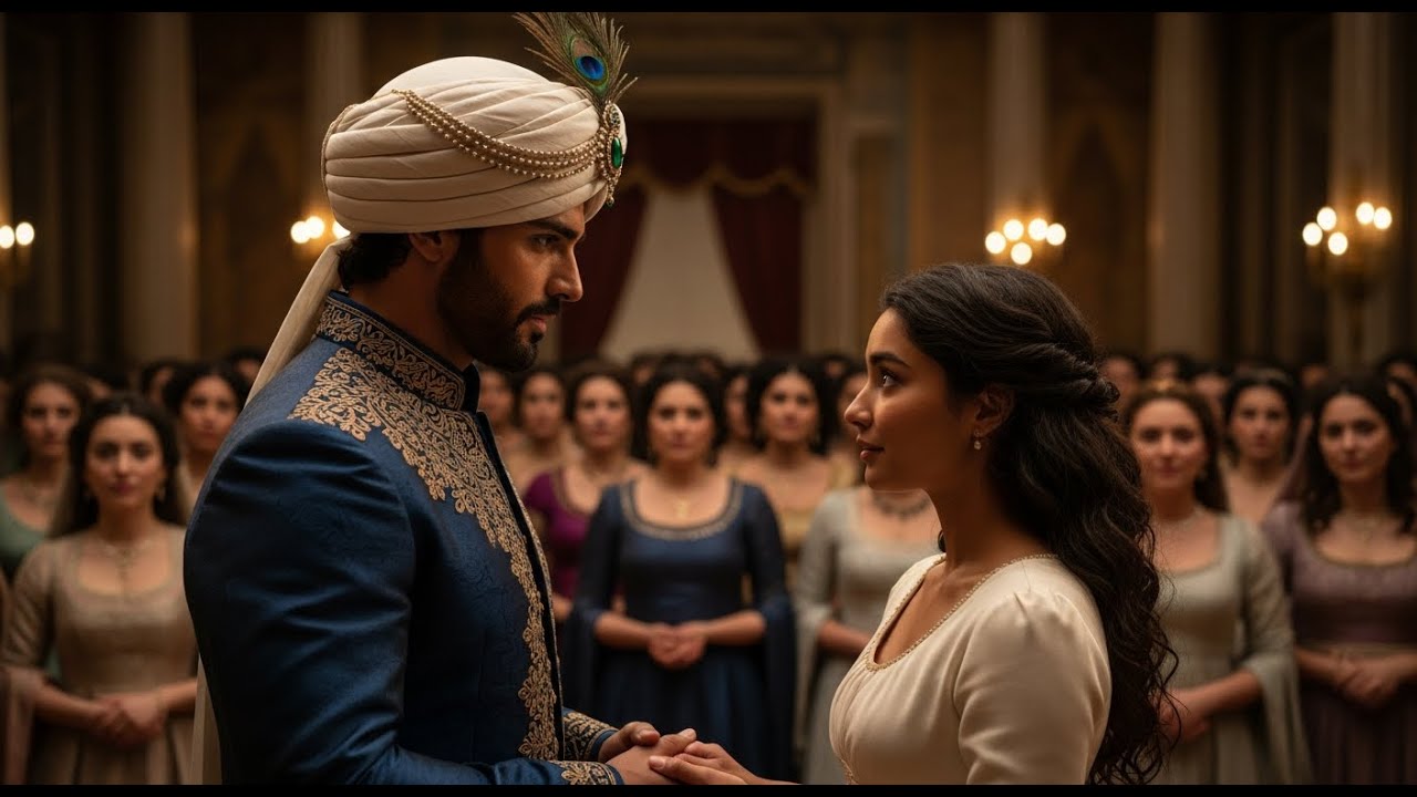 MIL MUJERES LO MIRARON… PERO EL SULTÁN SE DETUVO ANTE ELLA, LA QUE BAJÓ LA MIRADA