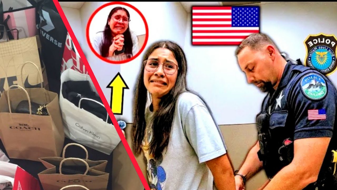 🇺🇸 Indian Woman Caught Stealing at U.S. Supermarket | Shocking CCTV ...
