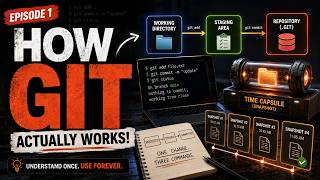 How to GIT | Mental Model Nobody Explains Properly | Ep  1