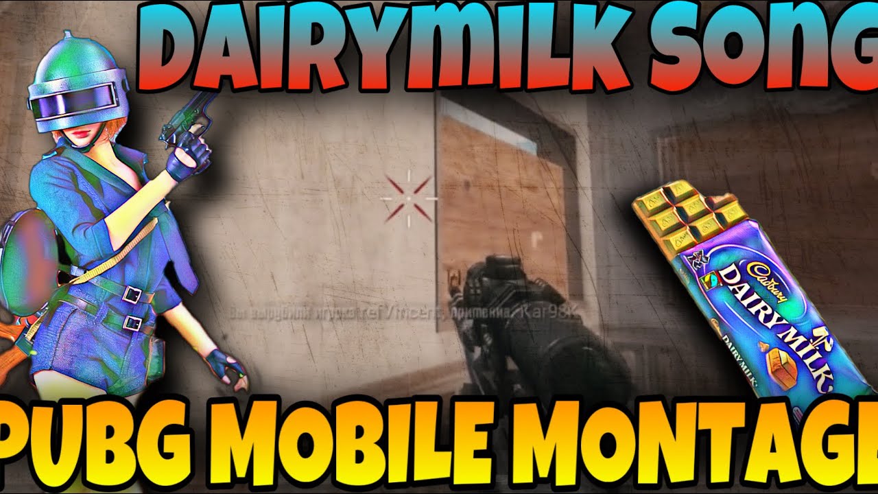 DAIRY MILK SONG WITH PUBG MOBILE BEATSYNC MONTAGE ONLY SNIPER SHOTS
