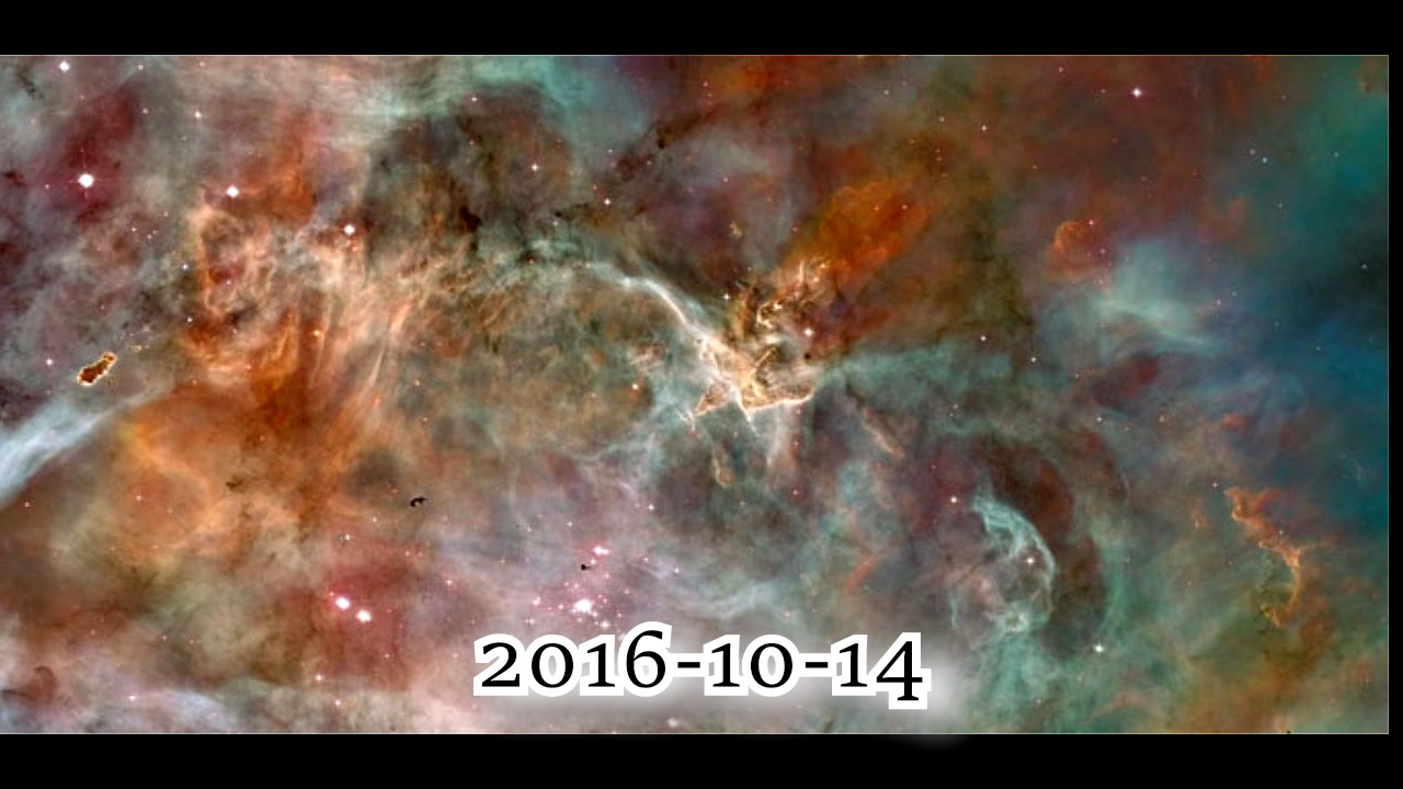 イータカリーナ星雲 Youtube