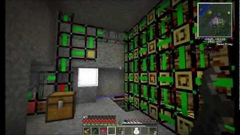 Minecraft Survival S2 Episode 12 - Logistics Auto-crafting system