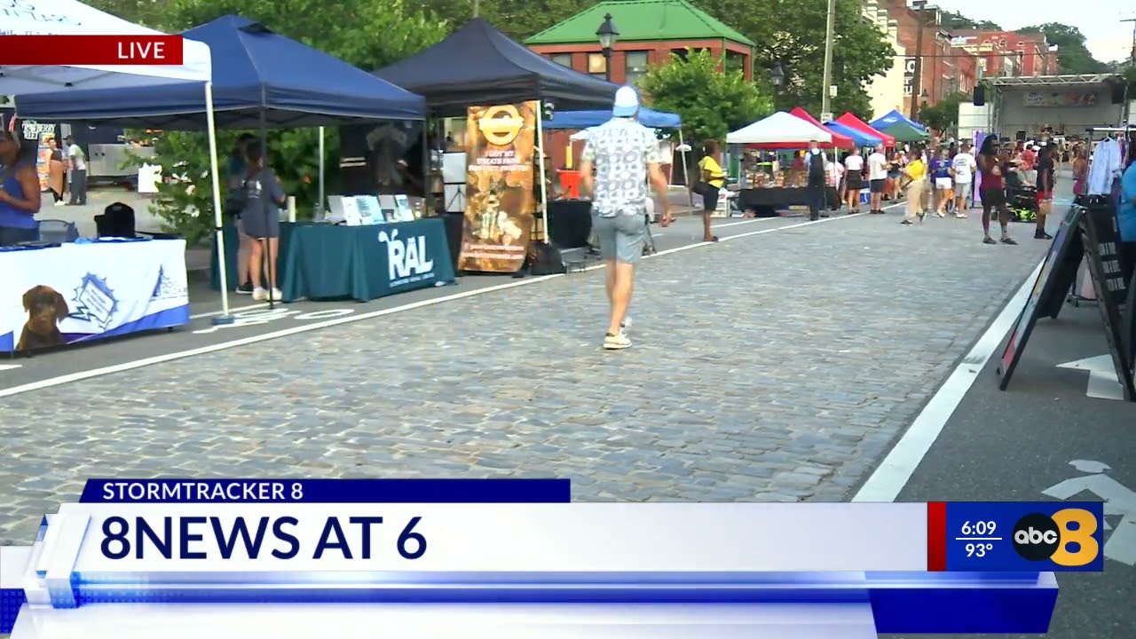 Live look from "804 Day" at Shockoe Bottom, 5