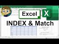 Excel: INDEX and MATCH