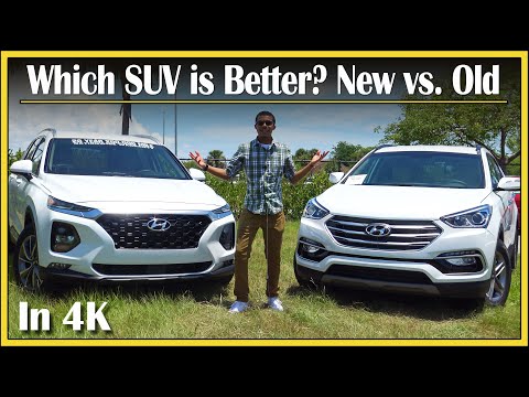 2019 versus 2018 Hyundai Santa Fe Vergelijkingstest | Welke is de betere SUV? Nieuw versus oud