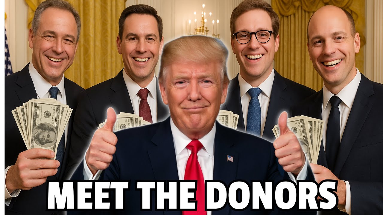 The White House Releases A Full List of Donors To The New Ballroom