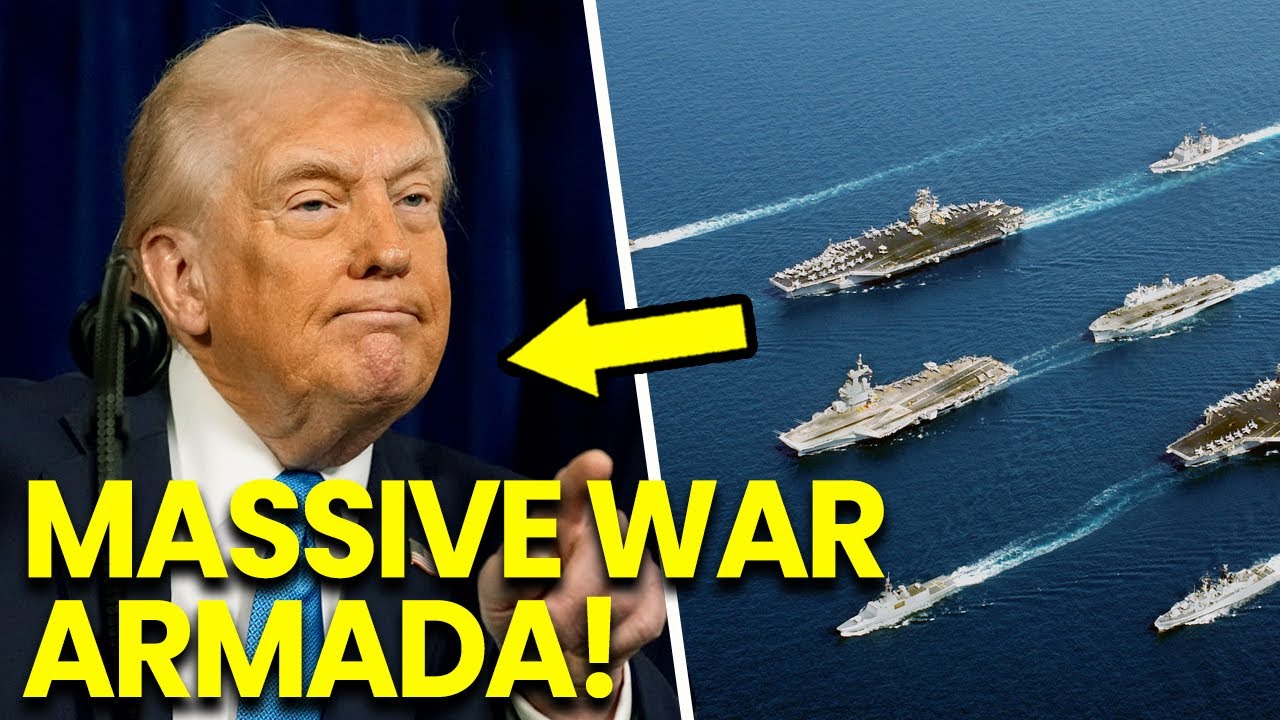 Trump Sends MASSIVE Armada to Iran in WAR Threat