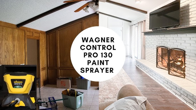 Wagner 0580002 Control Pro 190 Paint Sprayer, High Efficiency Airless  Sprayer with Low Overspray