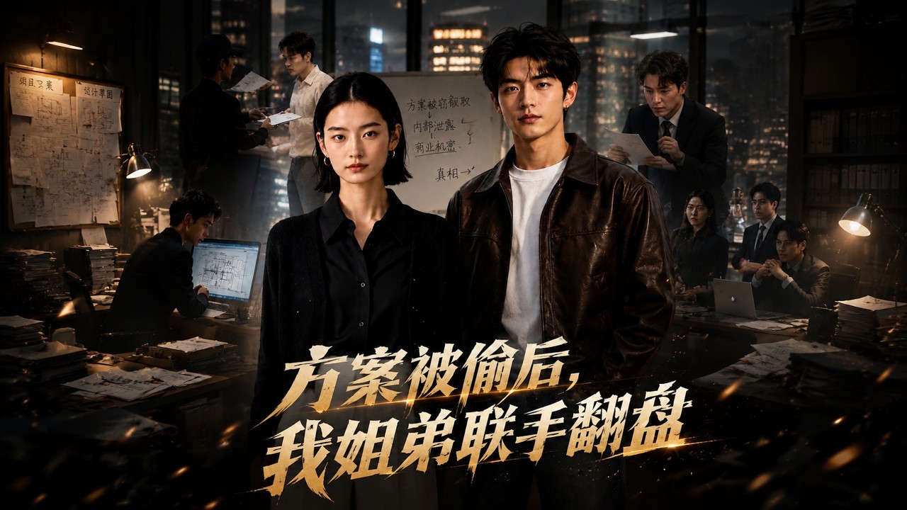 方案被偷後，我姐弟聯手反擊