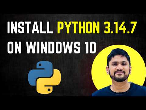 How to install Python 3.14.7 on Windows 10 | Complete Installation Guide | Amit Thinks