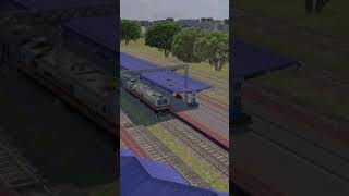 indian train 3d simulator #training #gaming #viral #short