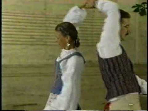 Swedish dance: Hambopolska from Fllinge