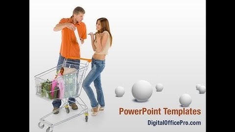 Expensive Shopping PowerPoint Template Backgrounds - DigitalOfficePro #08929