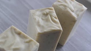 Oat Milk Cold Process Soap Making