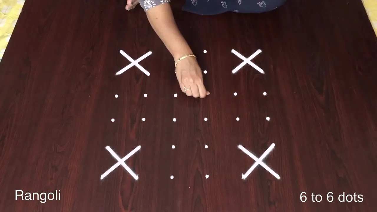 Designs Small Easy Border Traditional Rangoli