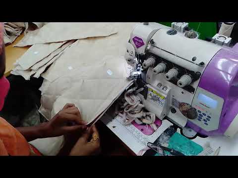 Join sleeve side pannel & join sleeve side seam padding jacket excellent method