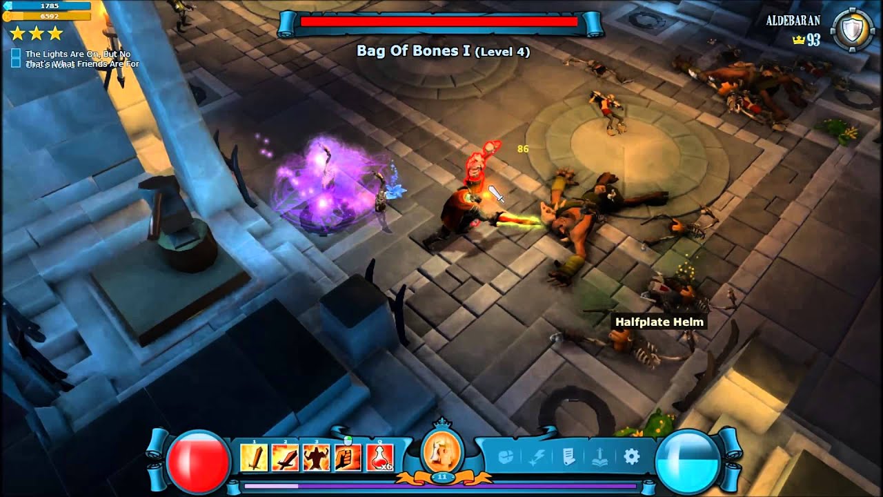 The Might Quest for Epic Loot Warrior Gameplay