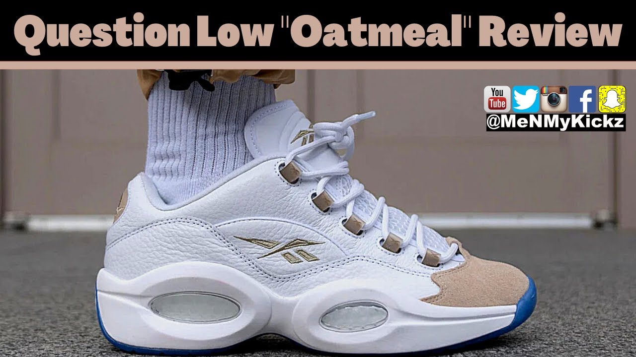 Reebok Question Low "Oatmeal Toe" Review + On Foot · These Haven't Released Since 1999