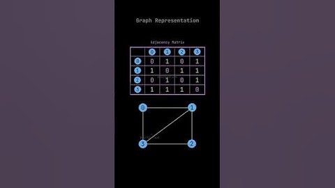 Graph Representations Explained | Adjacency Matrix vs List vs Edge List | #vilearnx