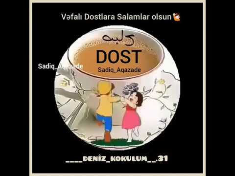 DOST Vəfalı dostlara salamlar olsun